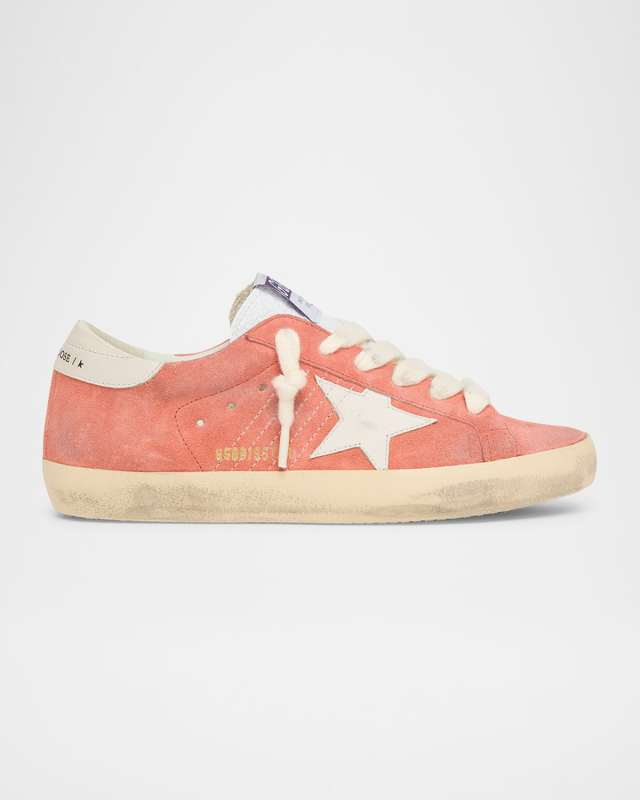 Superstar Mixed Suede Low-Top Sneakers
